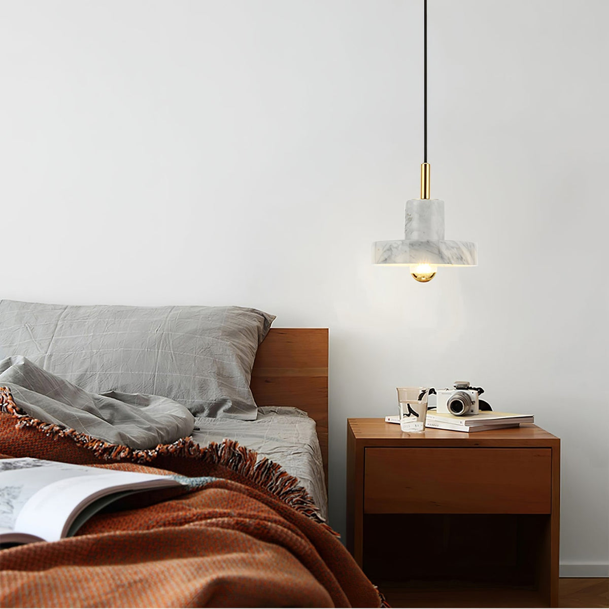 Cunorora Premium Noordse kunst Aura marmer hanglamp