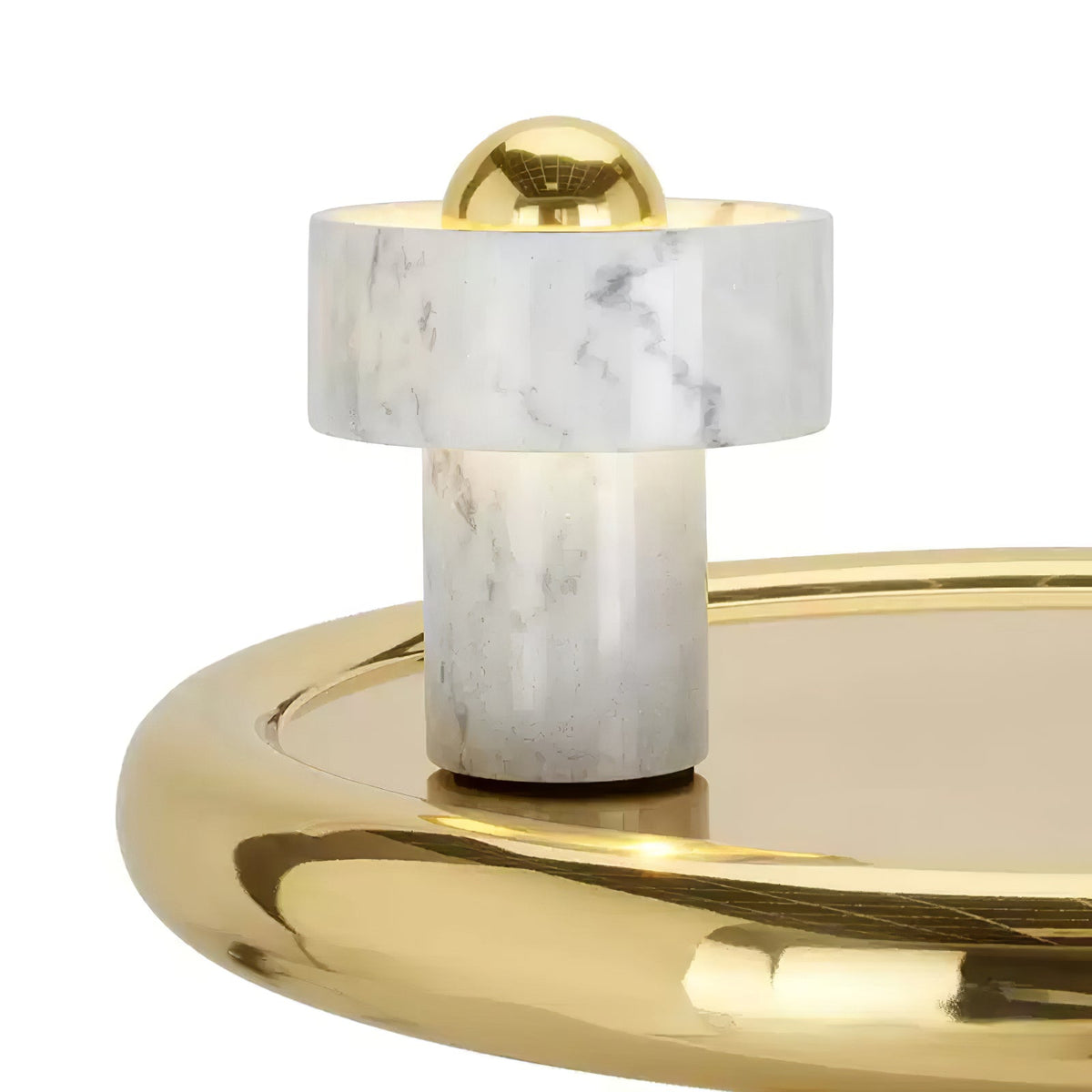 Petoaine tafellamp met marmeren aura