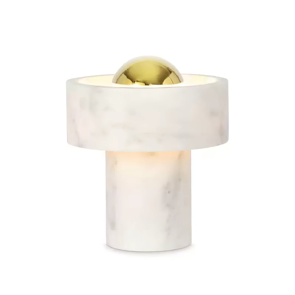 Petoaine tafellamp met marmeren aura