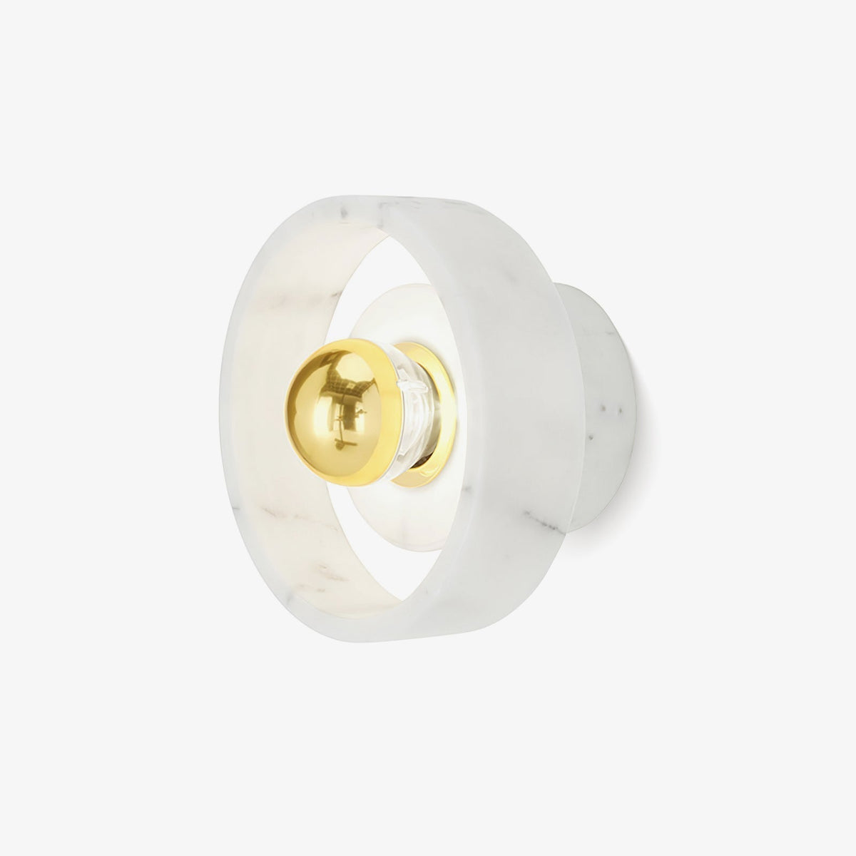 Aurvelora Premium Noordse kunst Aura marmeren wandlamp