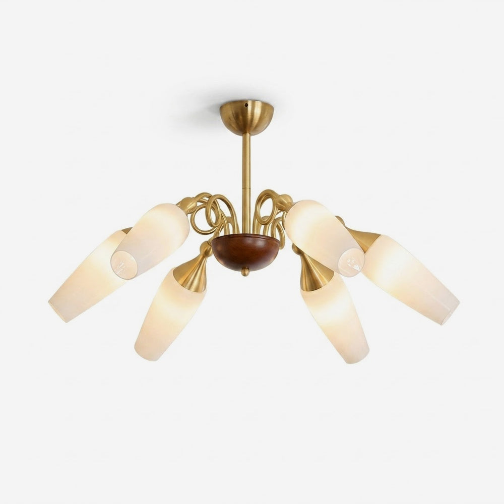 Casenira messing kroonluchter