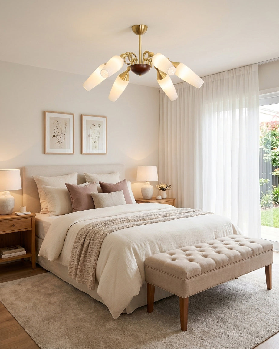 Casenira messing kroonluchter