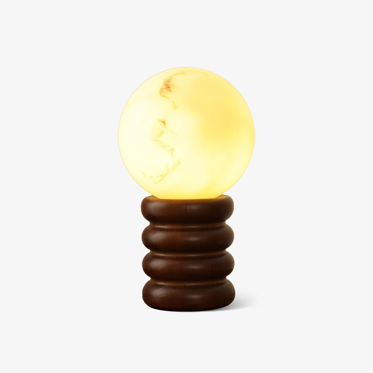 Novar Houten eigentijdse tafellamp in Contemporaine Stijl