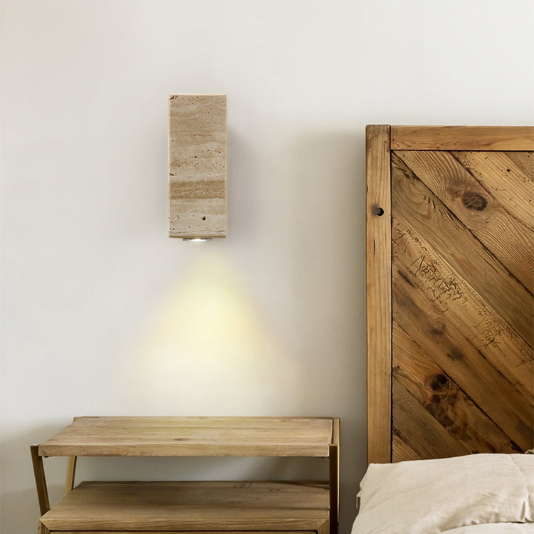 Norenina travertin wandlamp