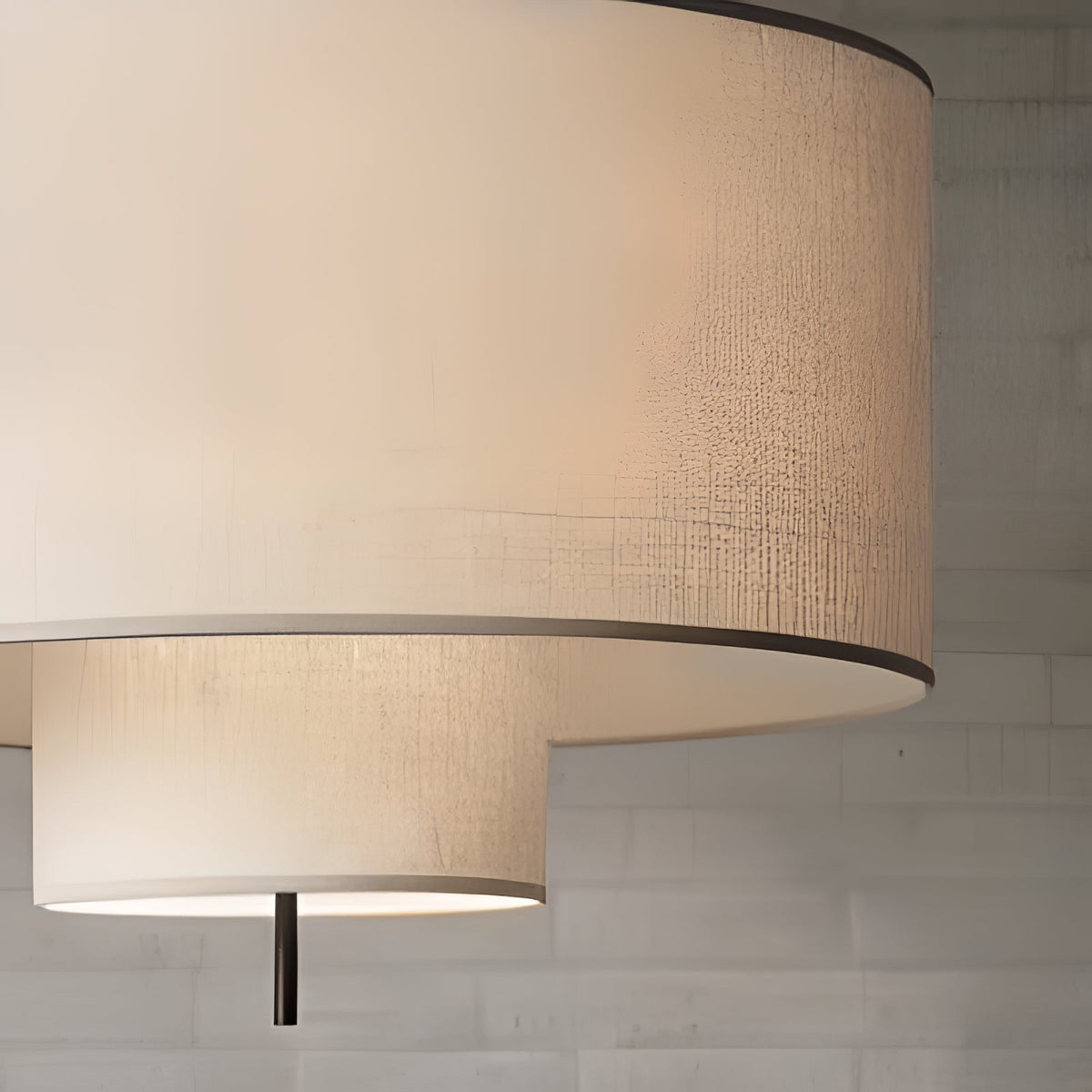 Ulphaa Moderne minimalistische hanglamp van stof