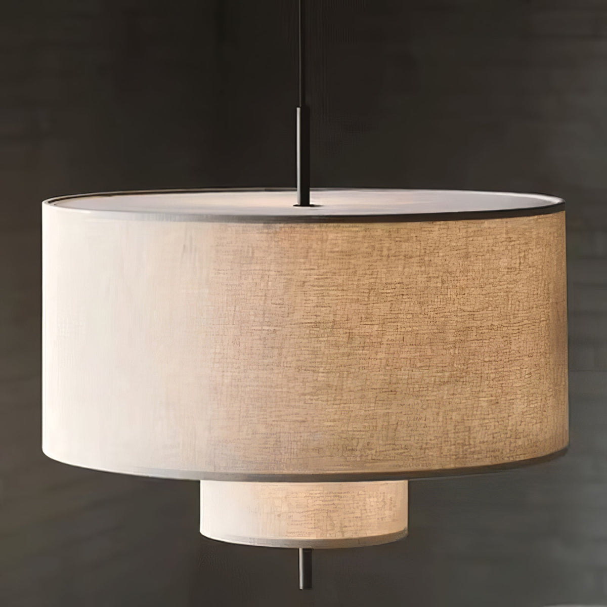 Ulphaa Moderne minimalistische hanglamp van stof