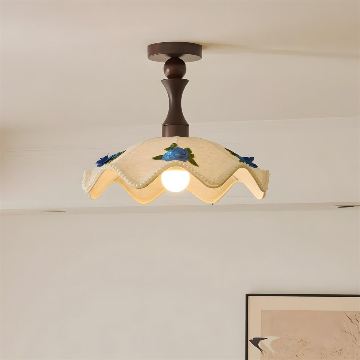 Cirirel wavy plafondlamp