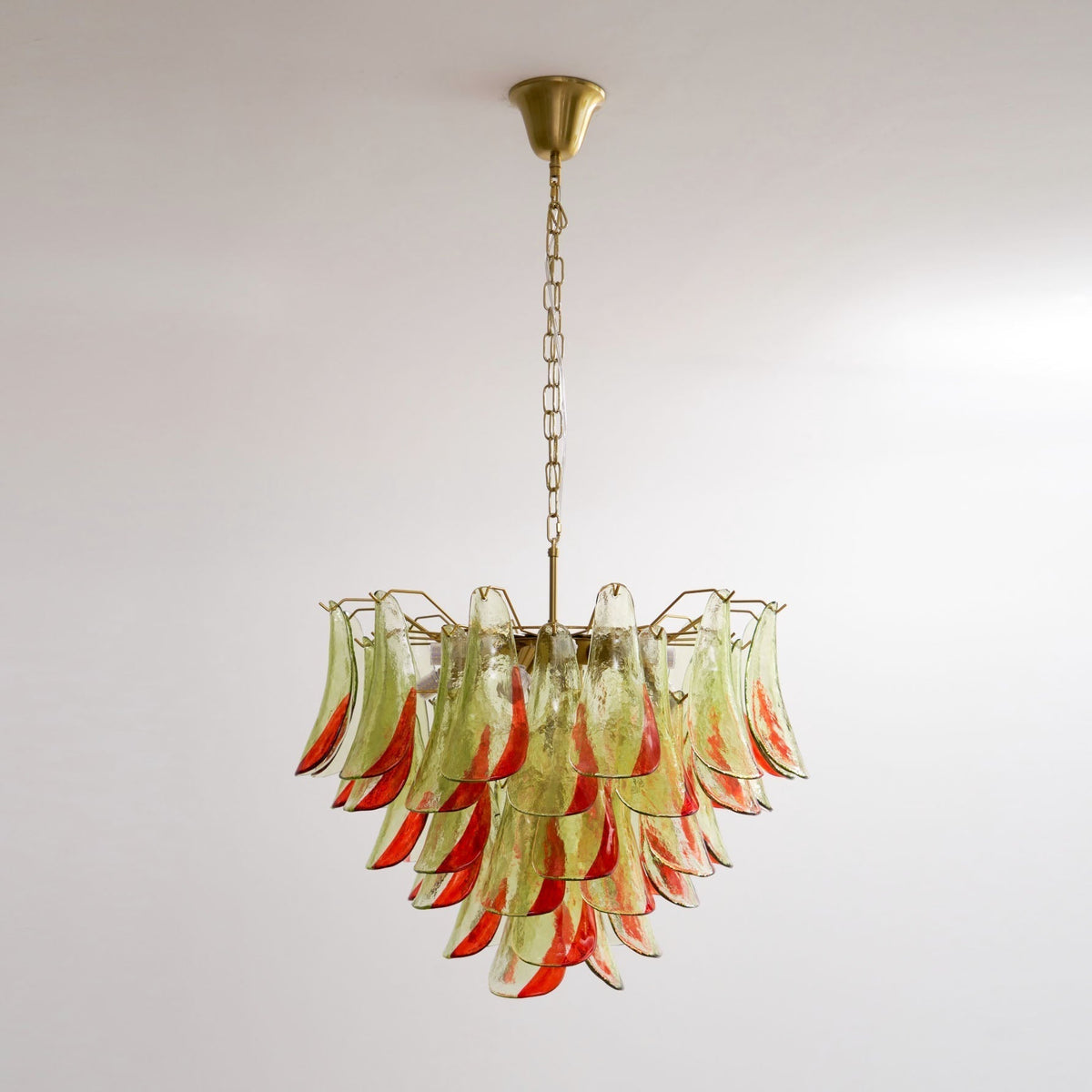 Celoraria Kroonluchter Murano-glas Bloemblaadjes Elegante