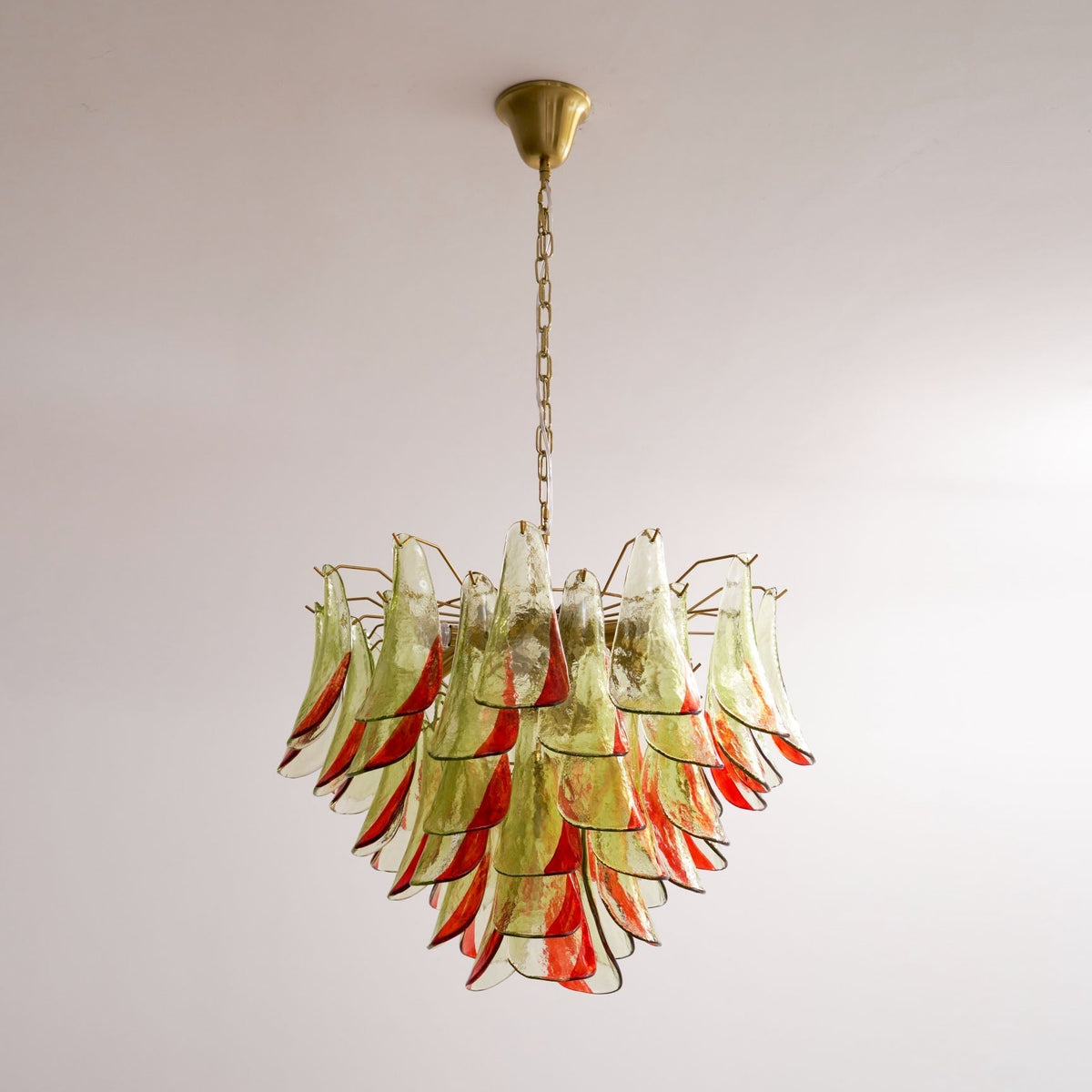 Celoraria Kroonluchter Murano-glas Bloemblaadjes Elegante