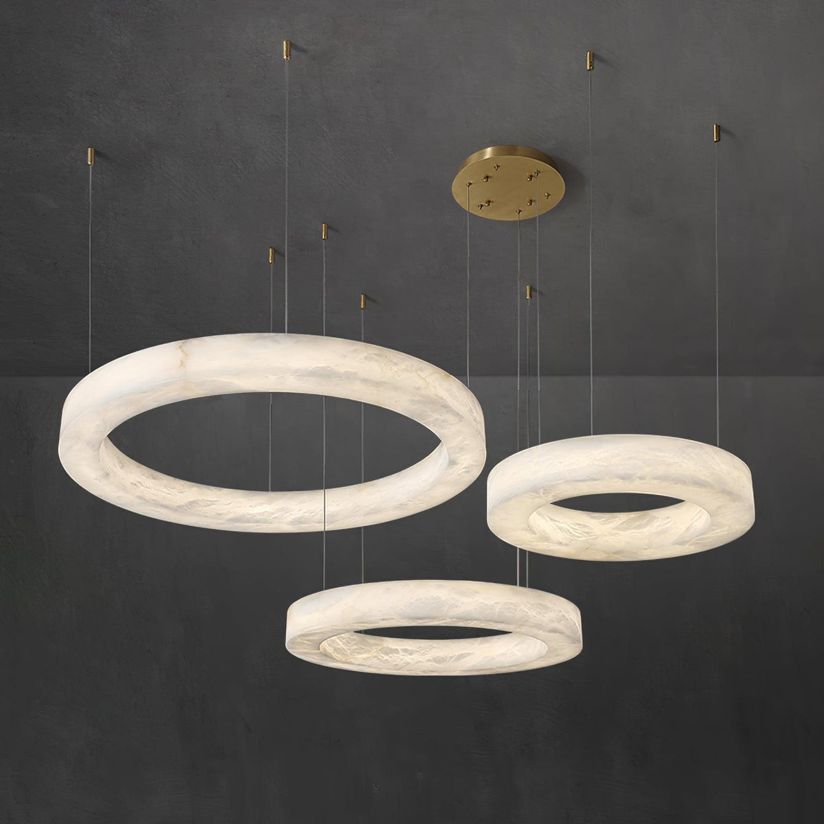 Vaelen hanglamp albast