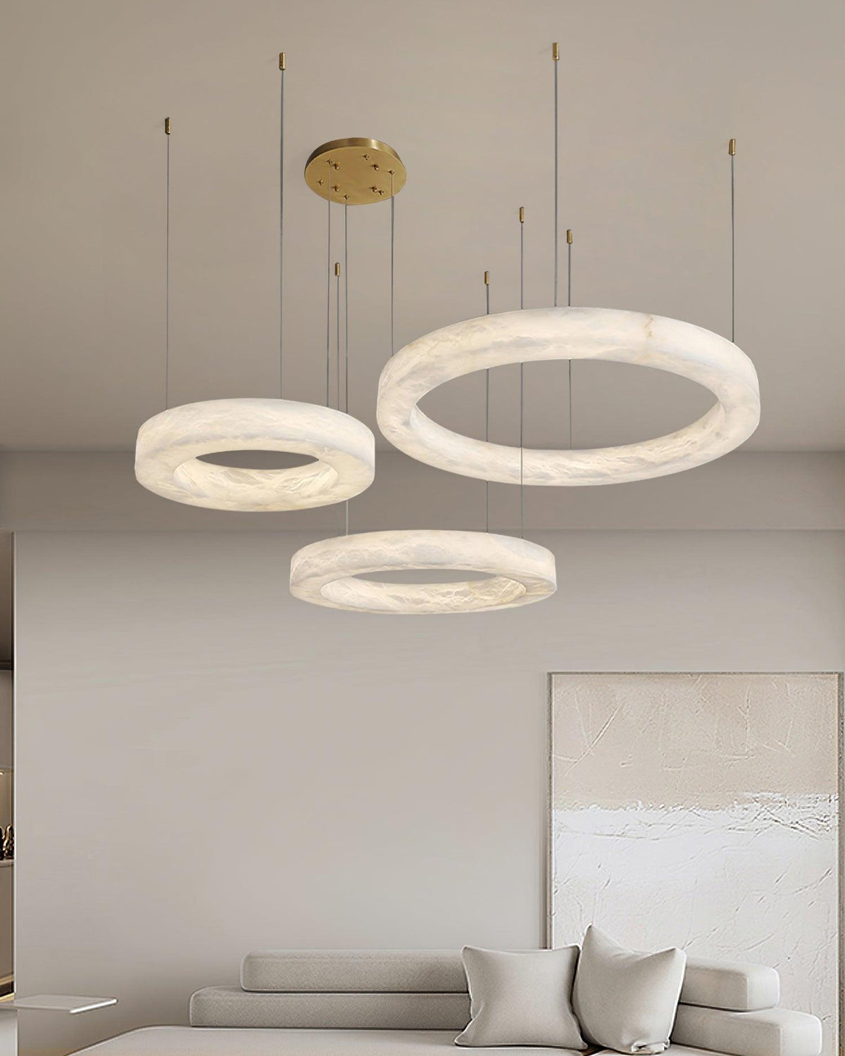 Vaelen hanglamp albast