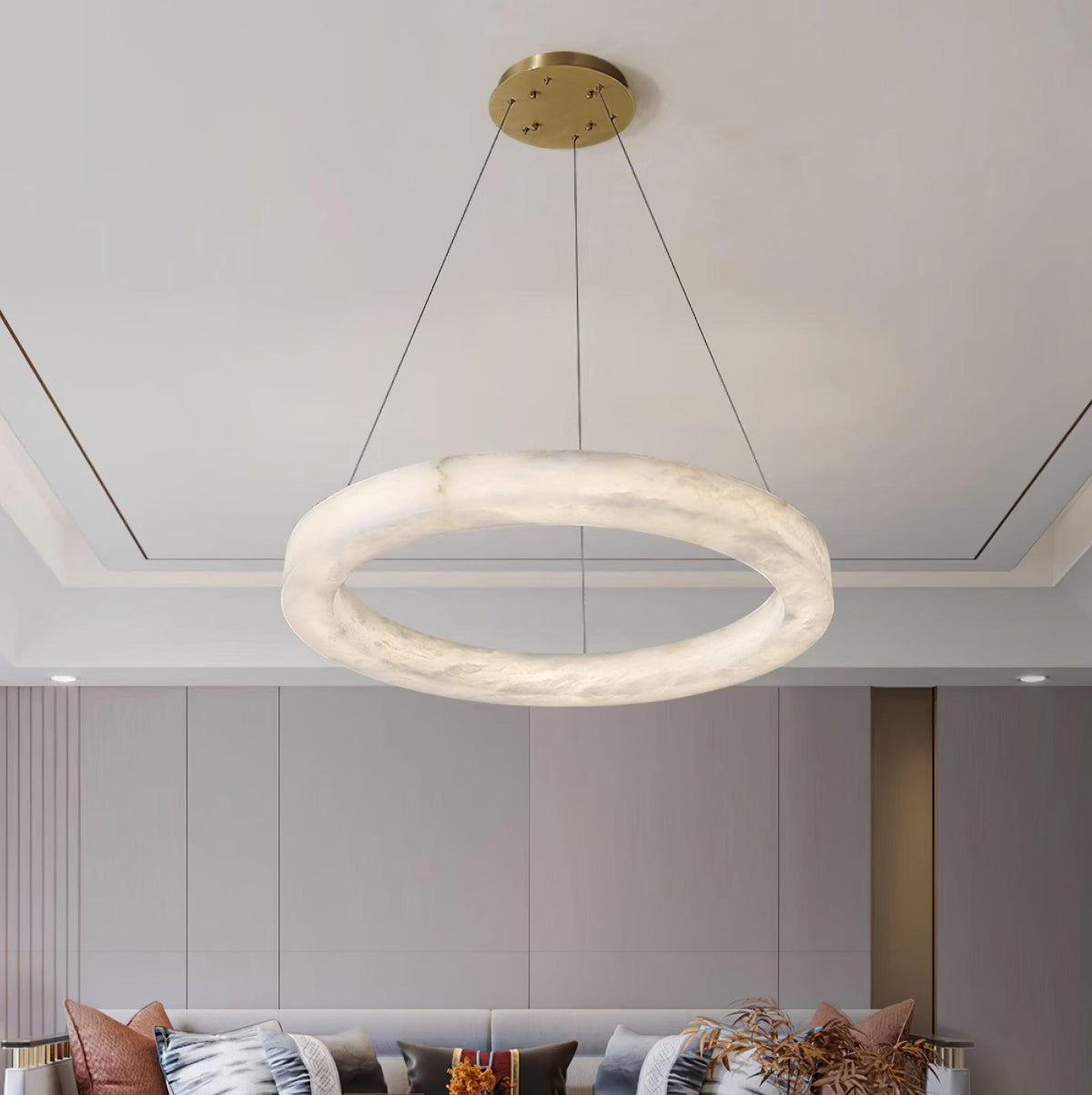 Vaelen hanglamp albast