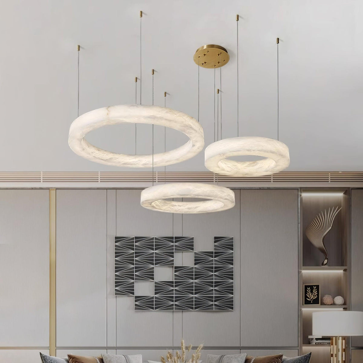 Vaelen hanglamp albast