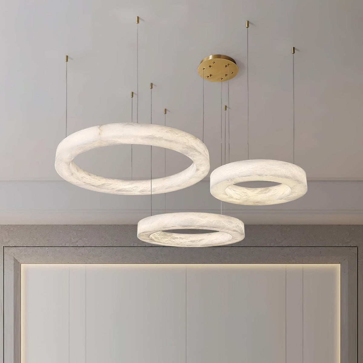 Vaelen hanglamp albast