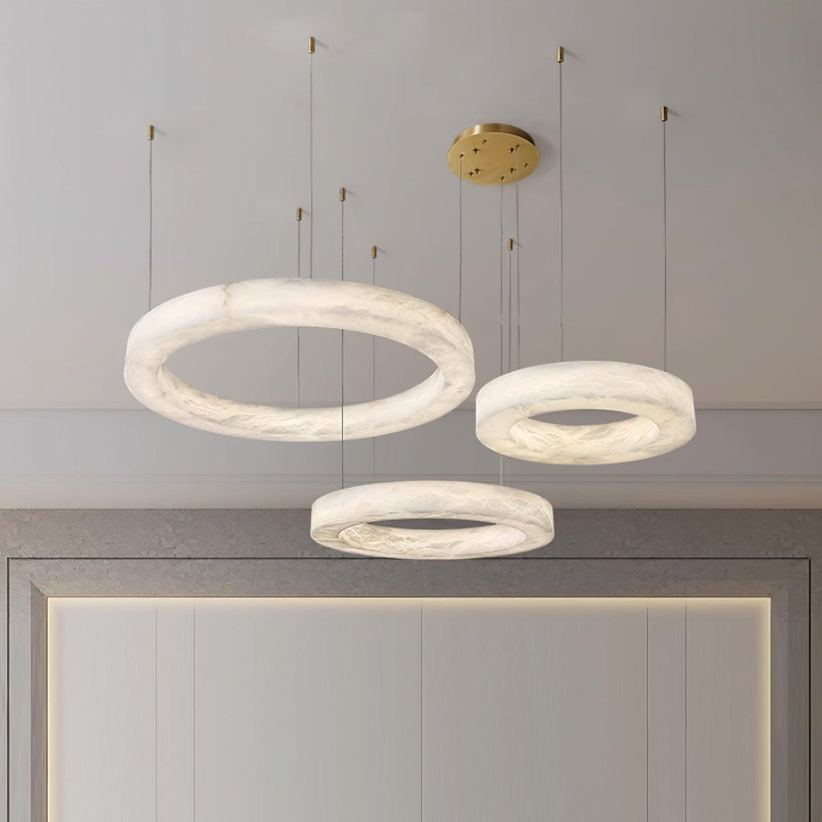 Vaelen hanglamp albast