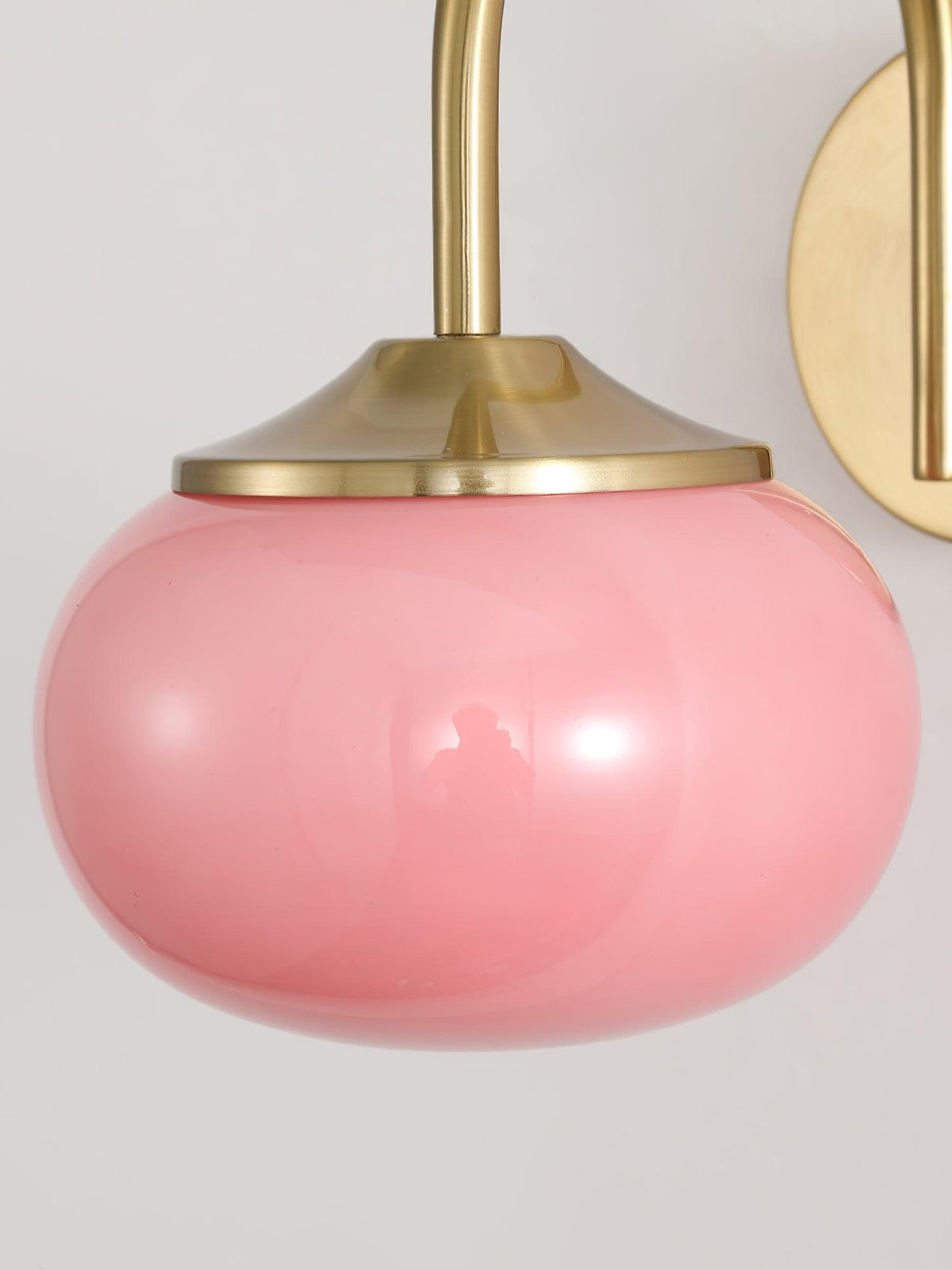 Kevely Premium Noordse kunst wandlamp met stekker van glas