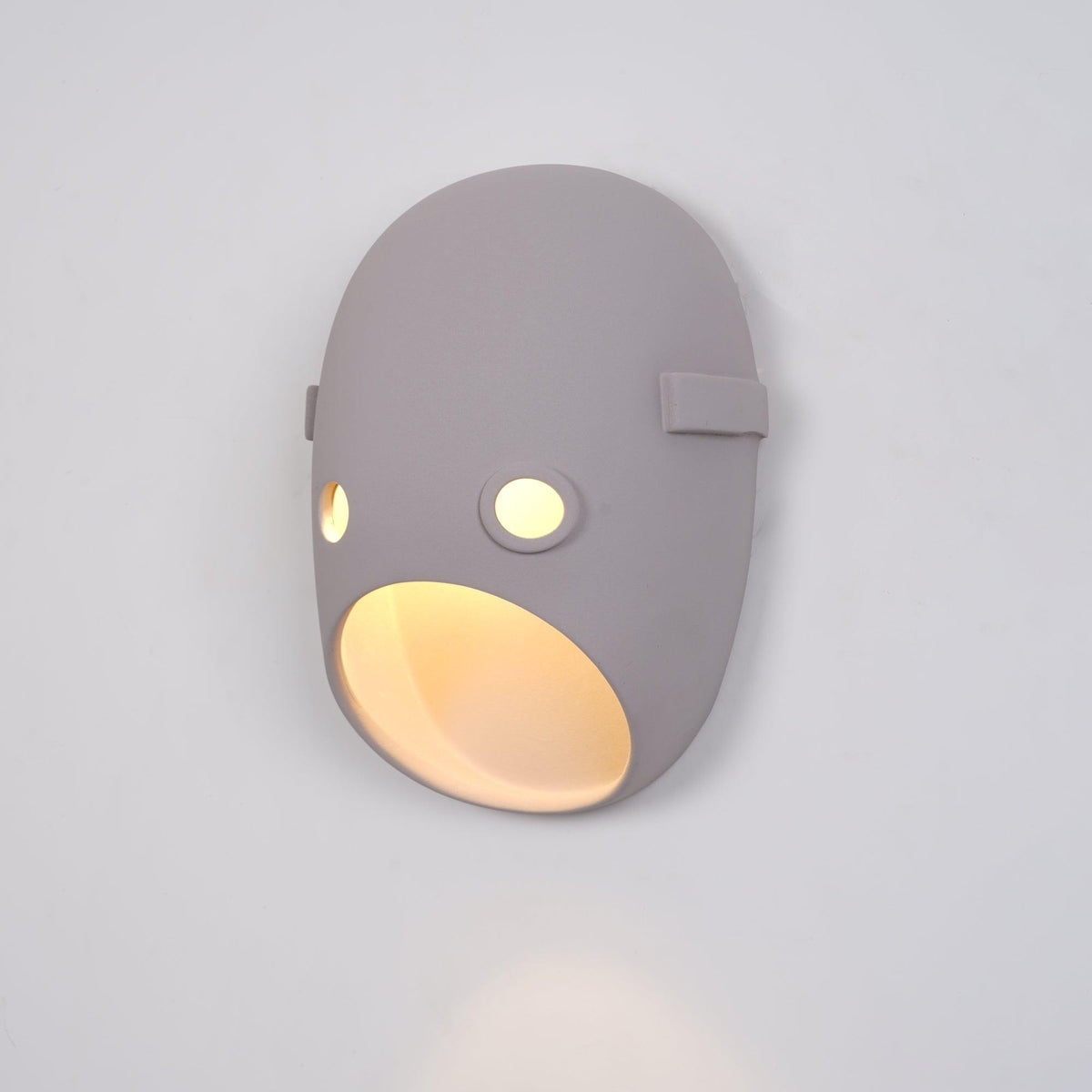 Mask wandlamp van hars