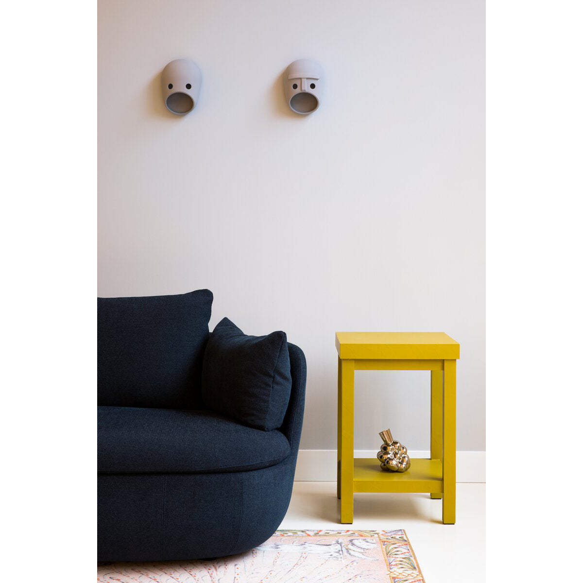 Mask wandlamp van hars