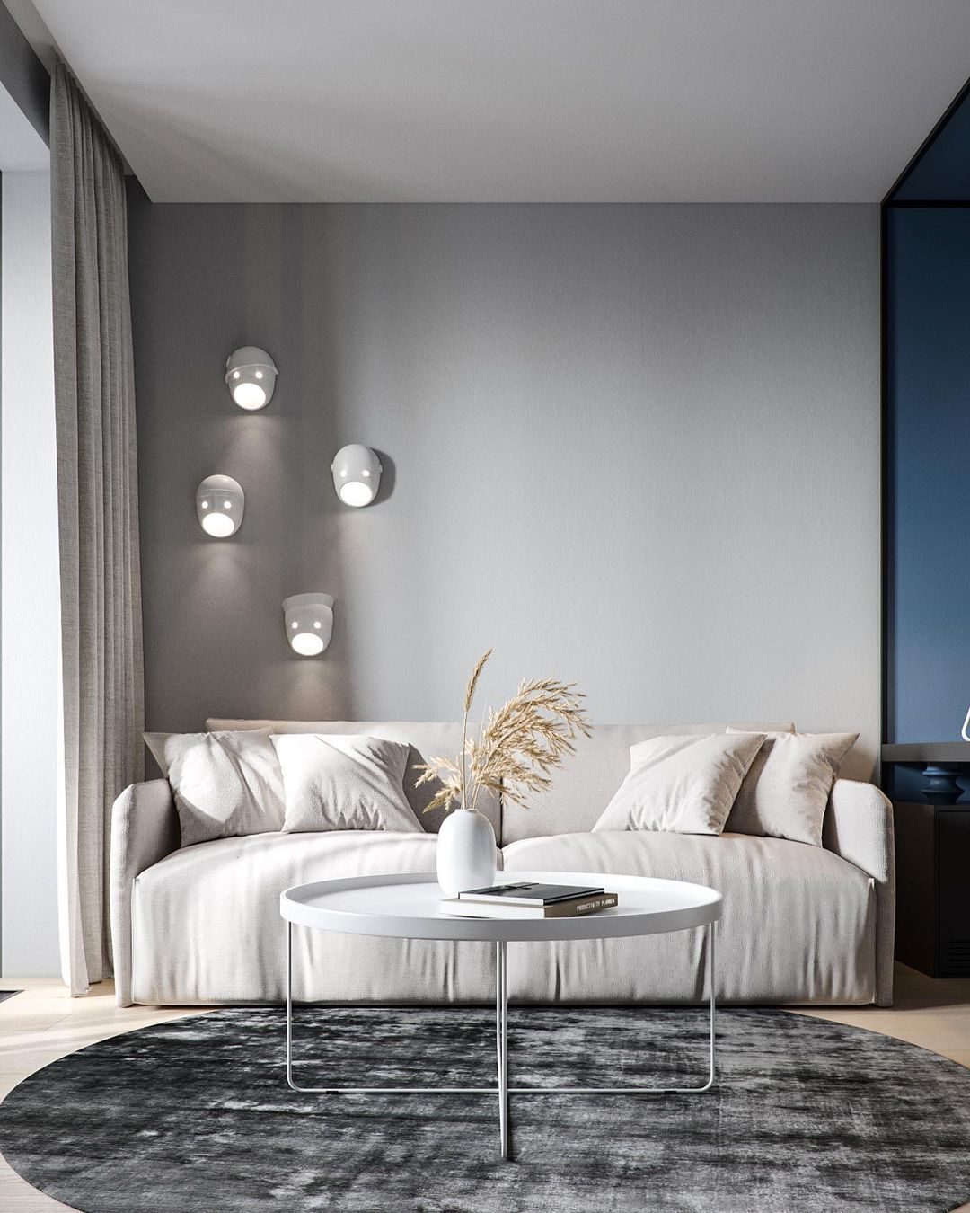 Mask wandlamp van hars