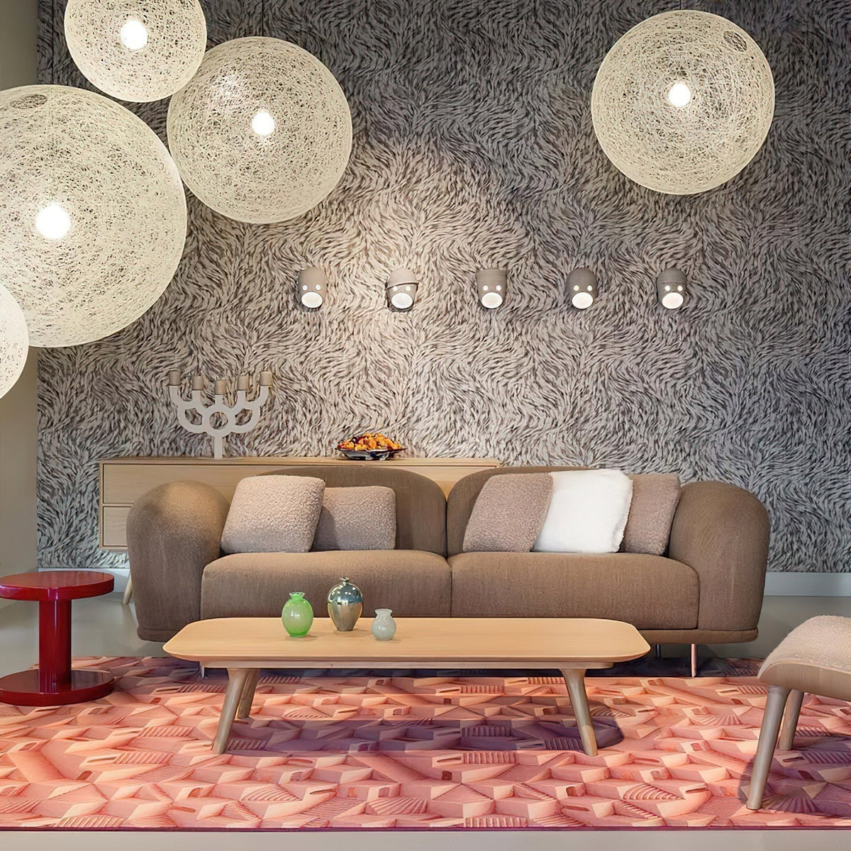 Mask wandlamp van hars