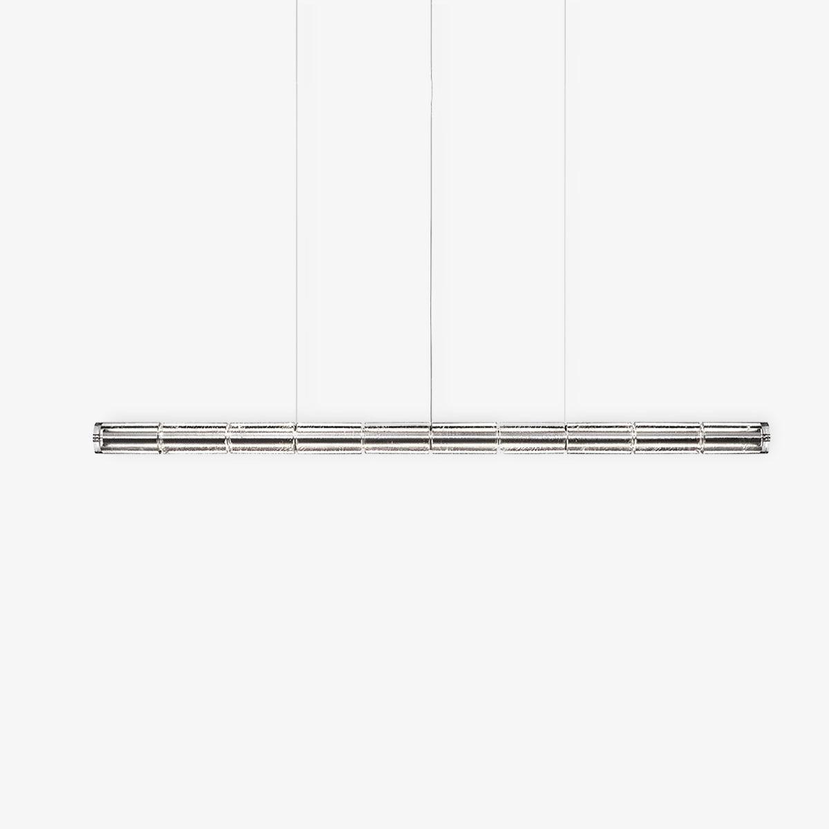 Karoa lineaire hanglamp met matglas