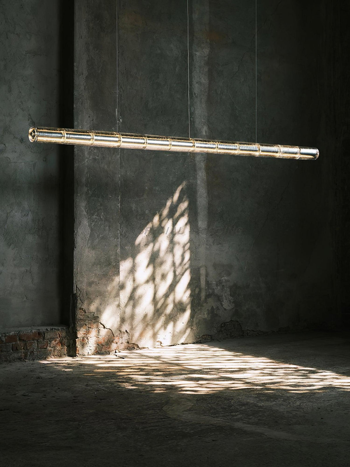 Karoa lineaire hanglamp met matglas