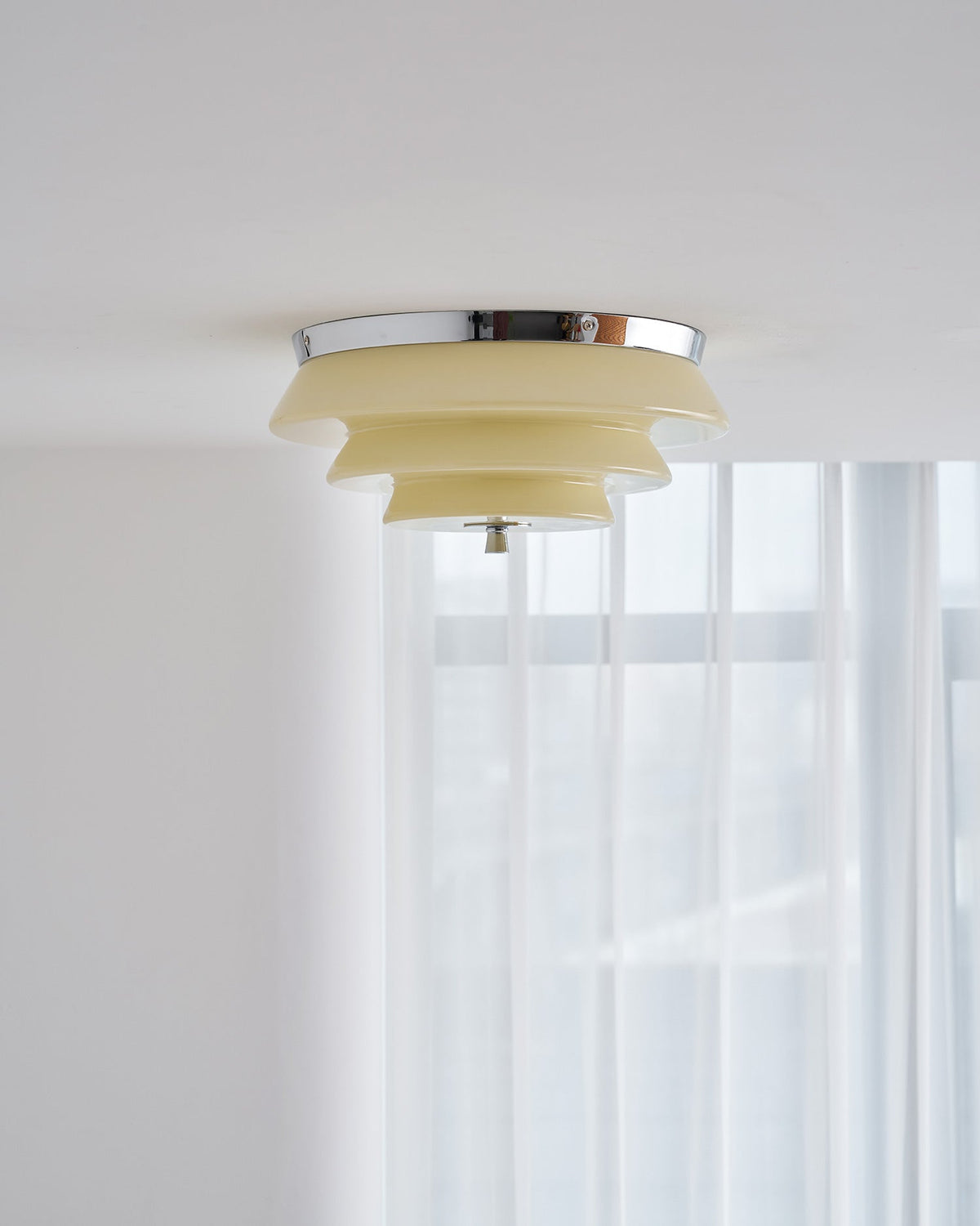 Eirenia plafondlamp met glas