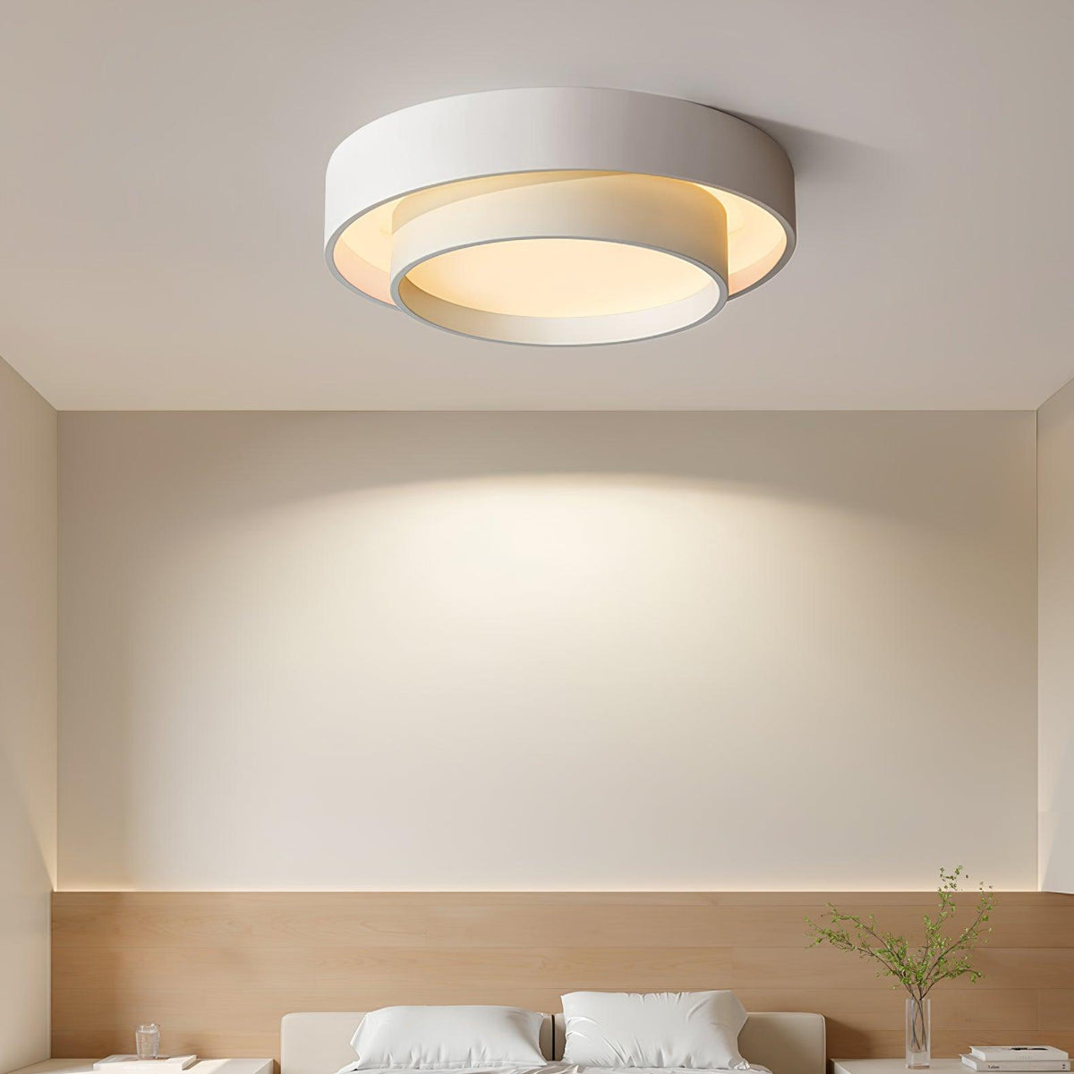 Velaline plafondlamp dubbele lagen moderne cilinder