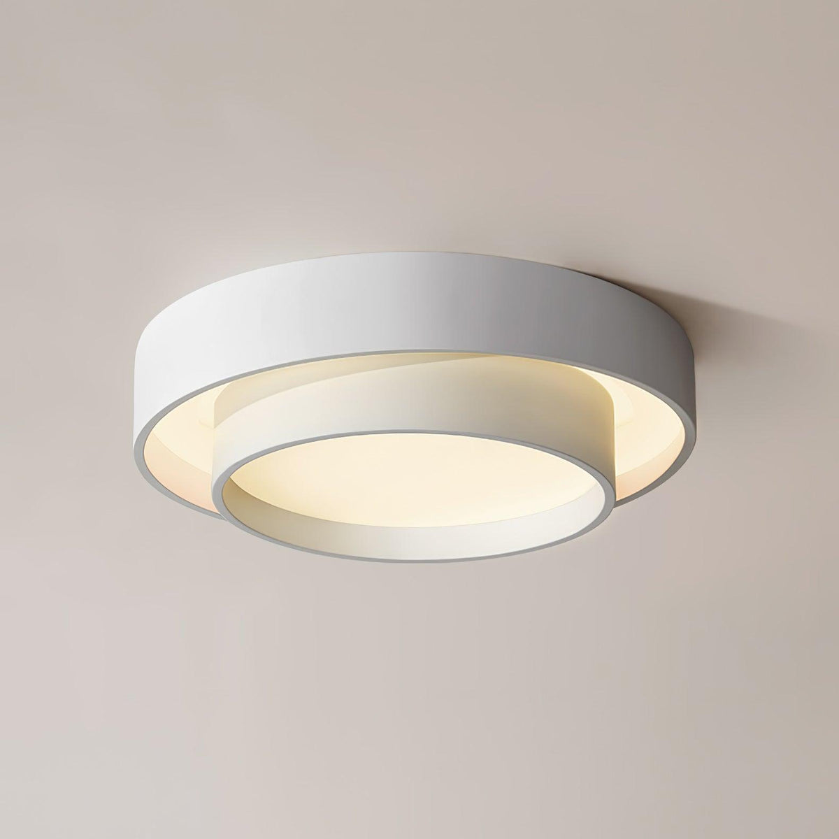 Velaline plafondlamp dubbele lagen moderne cilinder