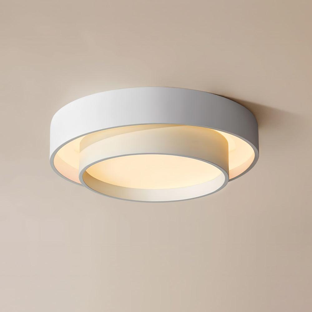 Velaline plafondlamp dubbele lagen moderne cilinder
