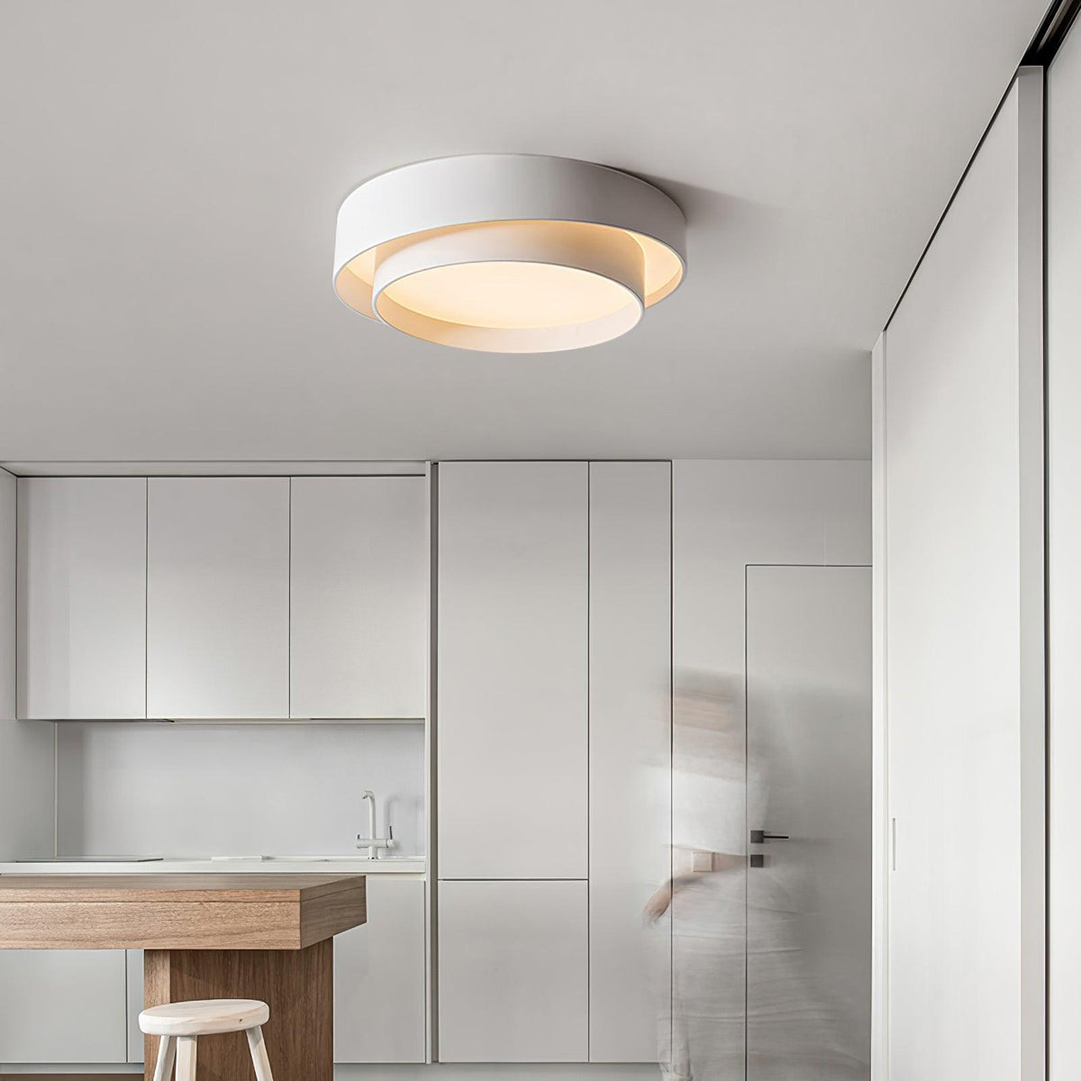 Velaline plafondlamp dubbele lagen moderne cilinder