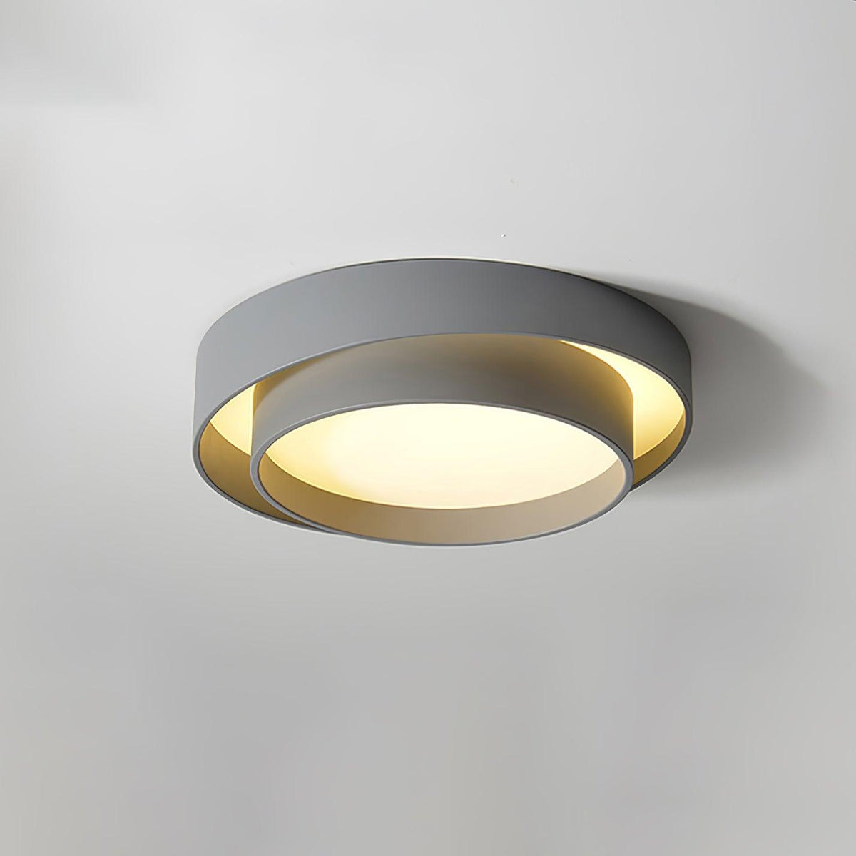 Velaline plafondlamp dubbele lagen moderne cilinder