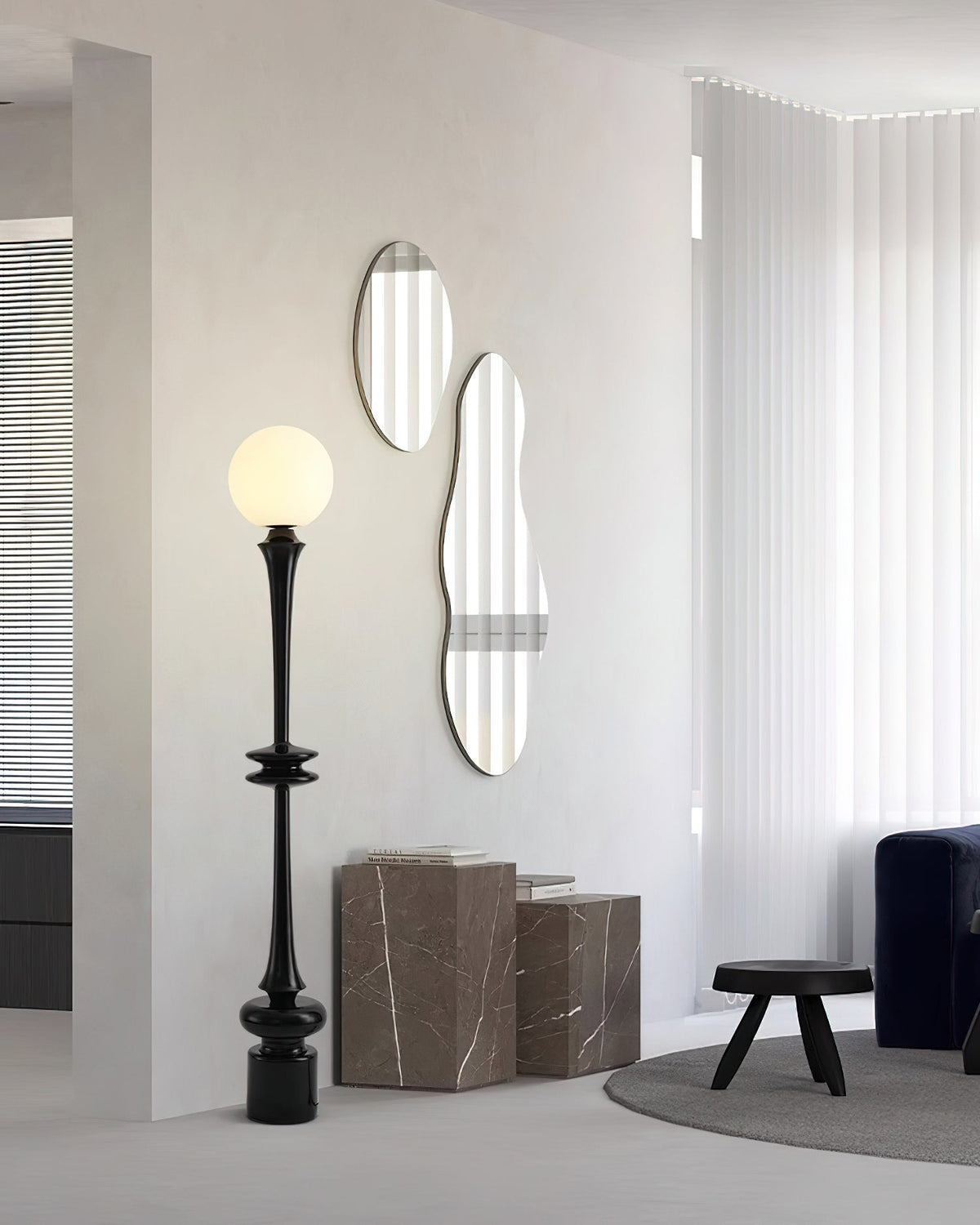 Spindle vloerlamp