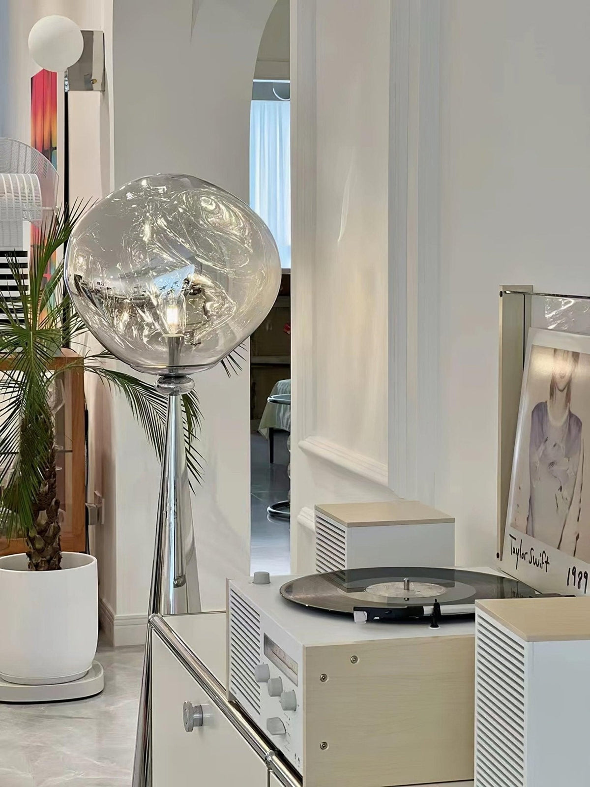 Ovexin Grijs eigentijdse vloerlamp