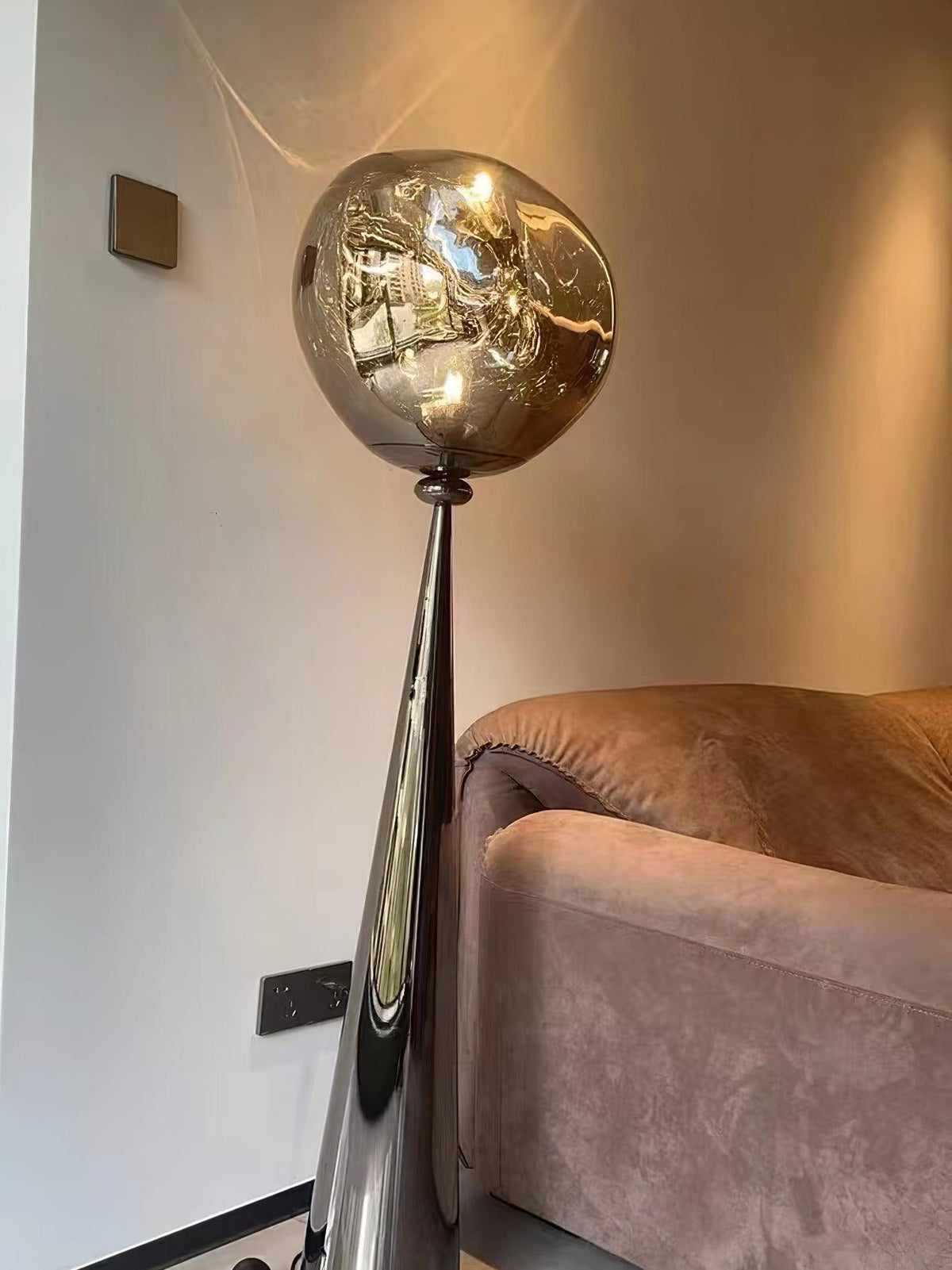 Ovexin Grijs eigentijdse vloerlamp