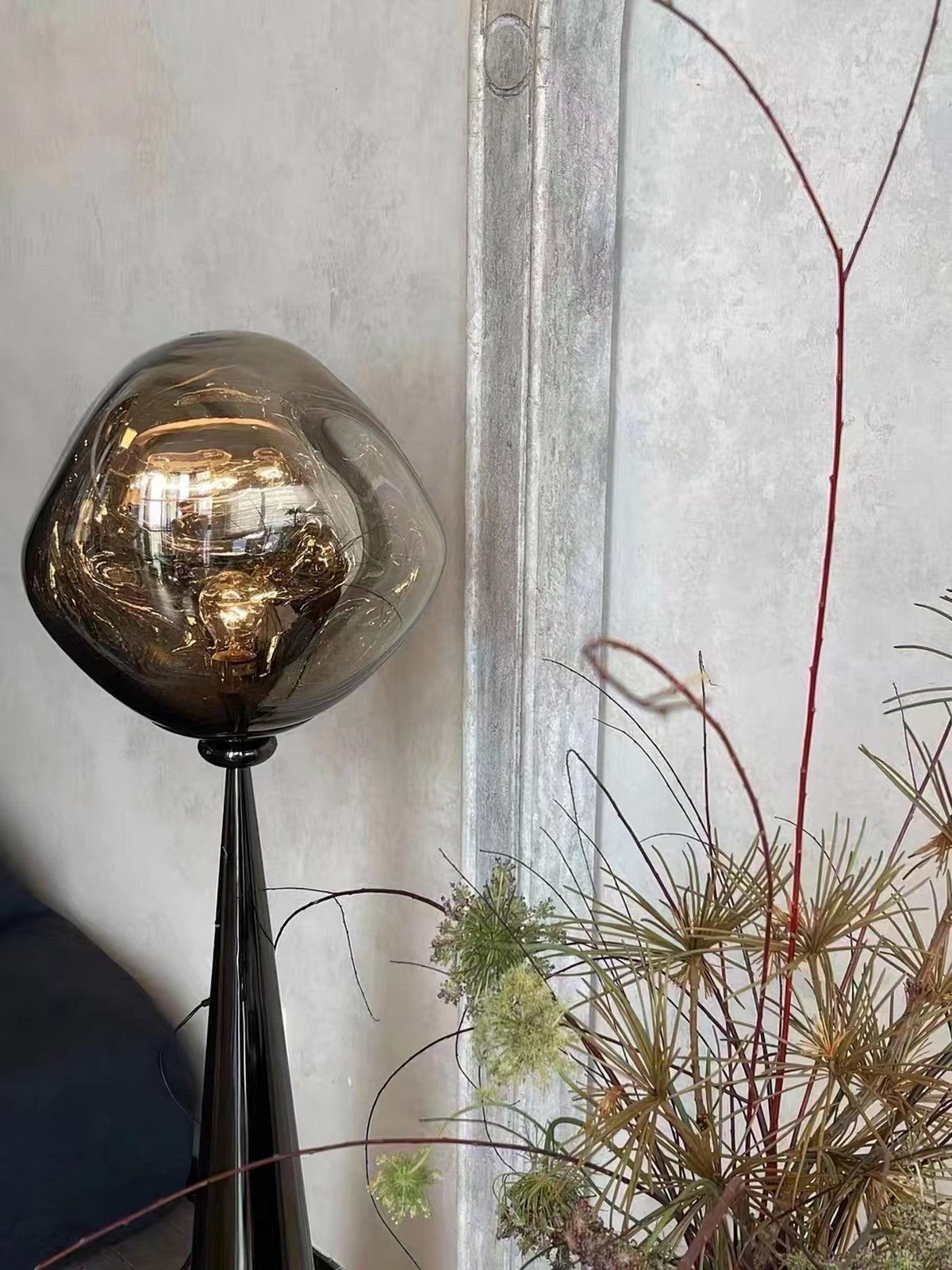 Ovexin Grijs eigentijdse vloerlamp