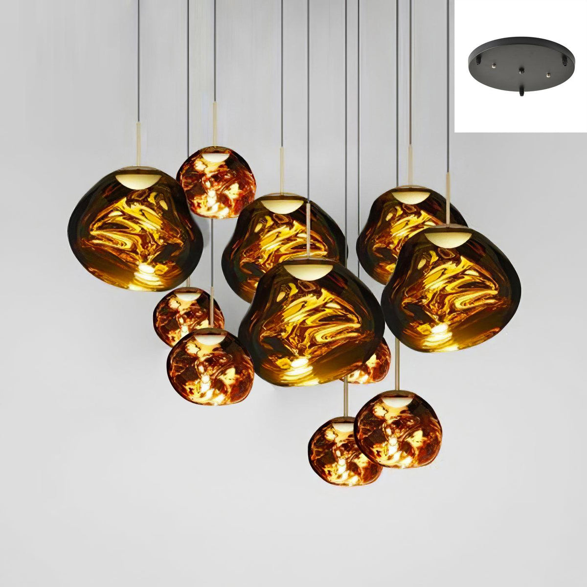 Lumora hanglamp Irregular Cluster Sculptural