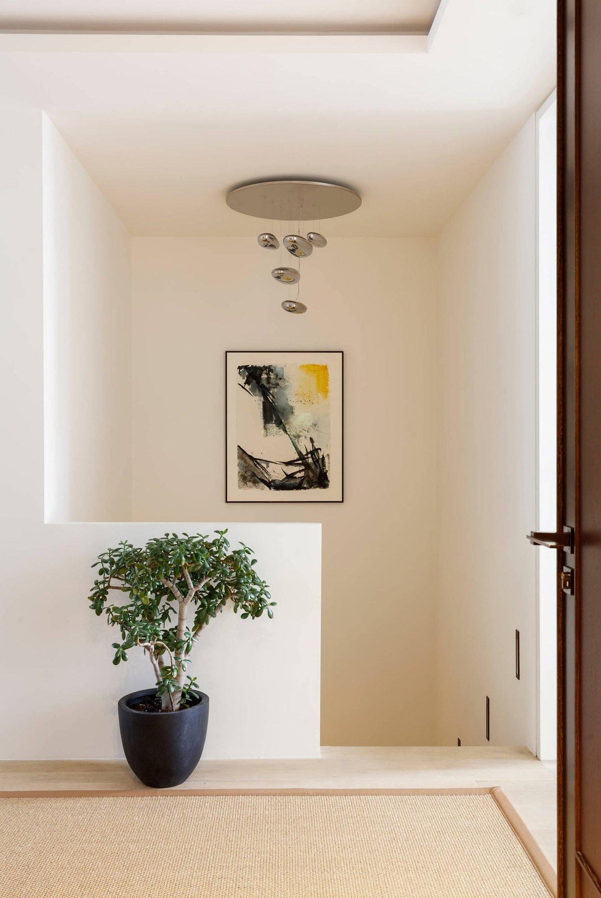 Feririan plafondlamp aluminium kiezels
