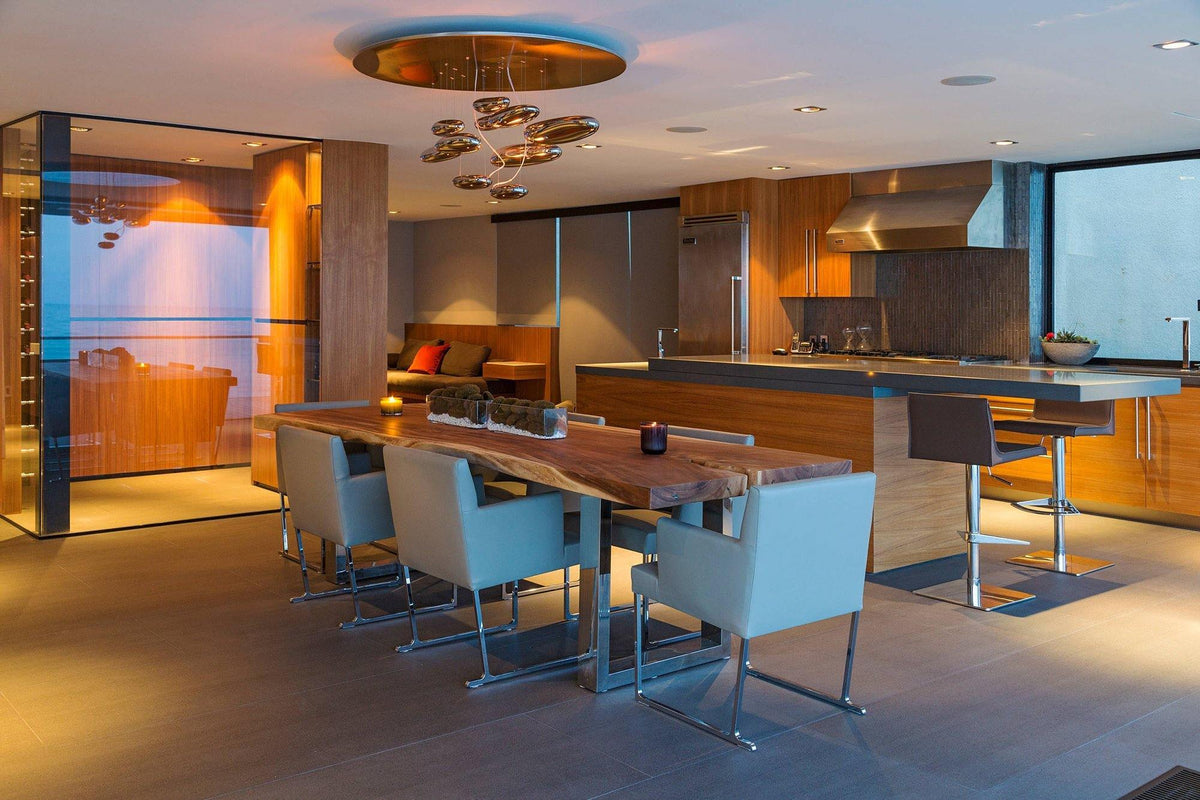 Feririan plafondlamp aluminium kiezels