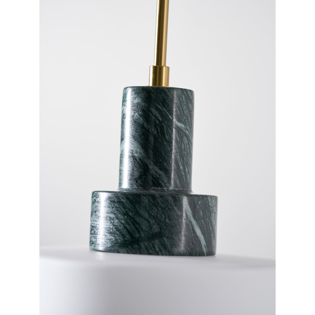 Mercury hanglamp met groen marmer