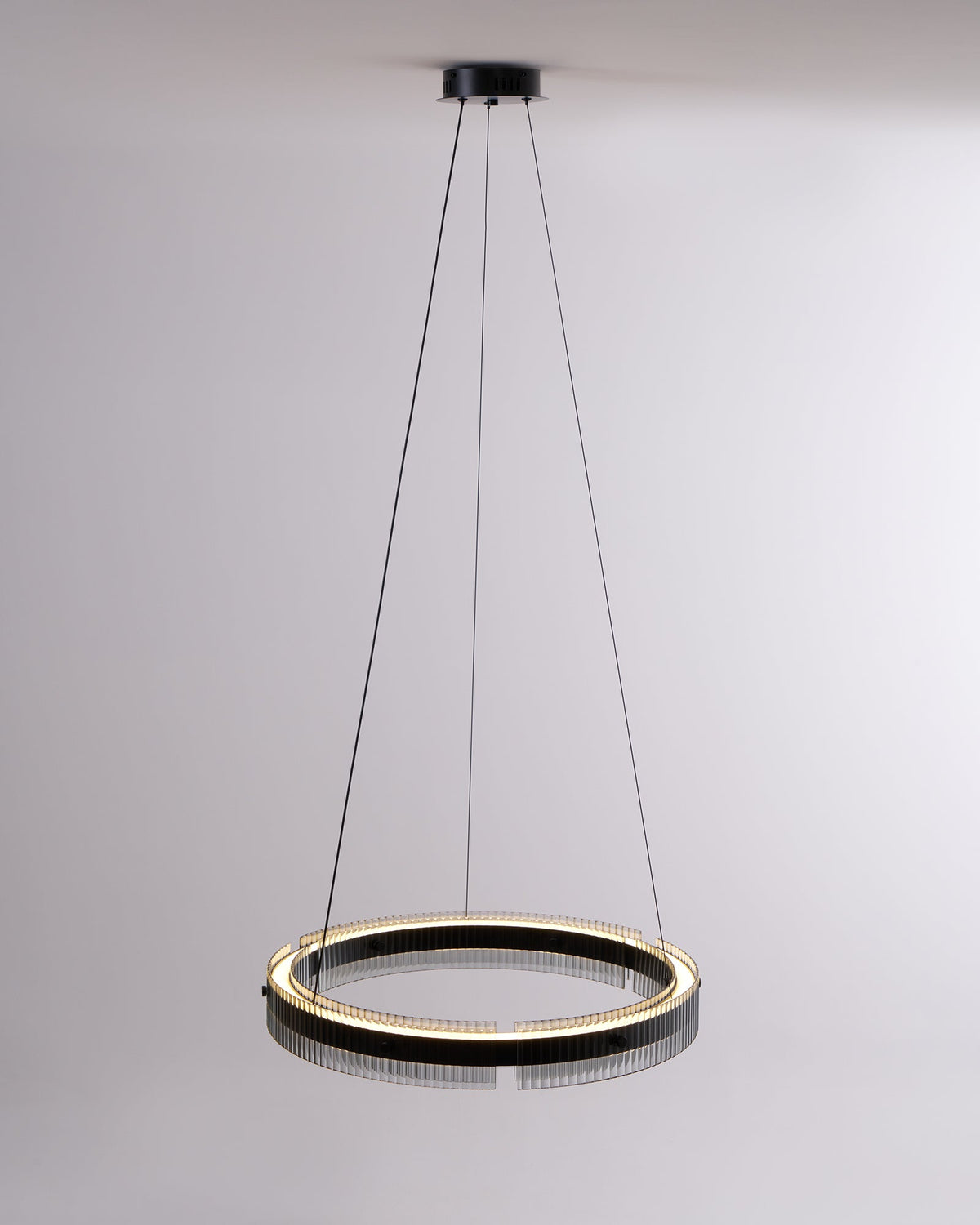 Veliviel Kroonluchter Ring Minimalistisch LED