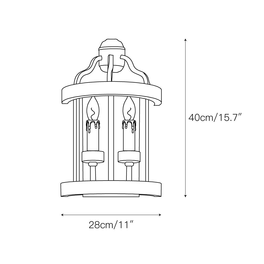 Briarwyn wandlamp