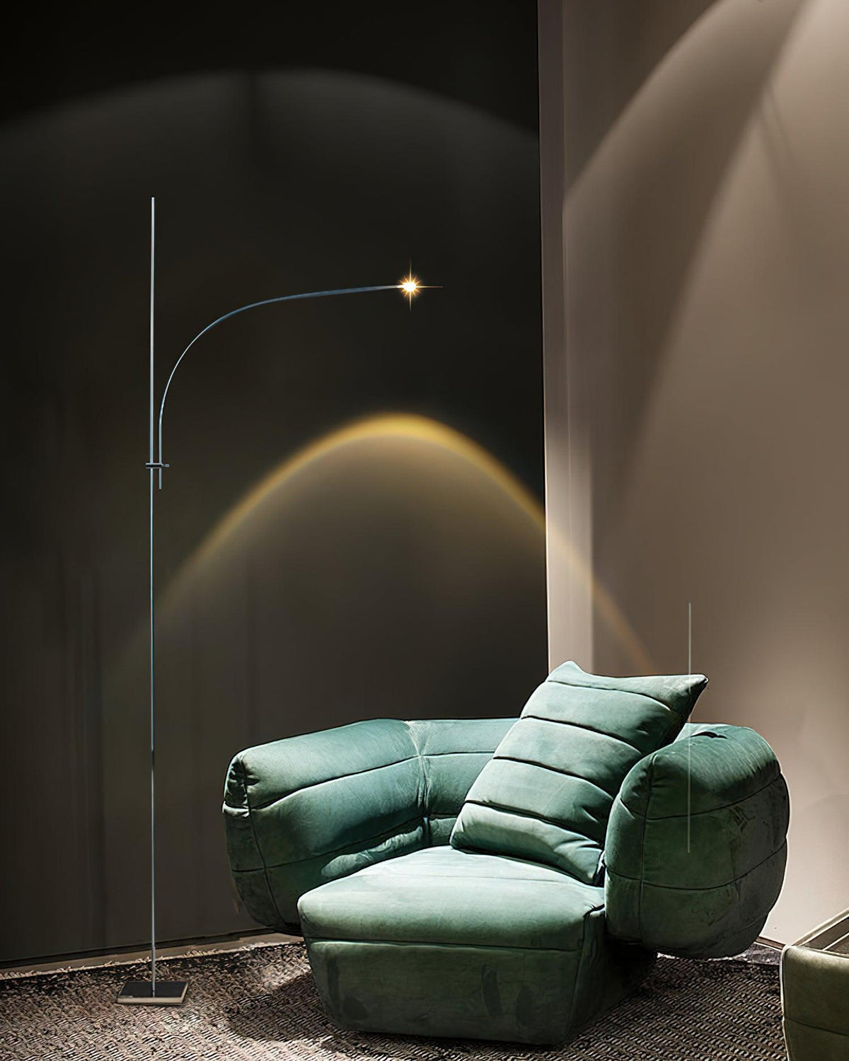 Zevenil minimalistisch vloerlamp