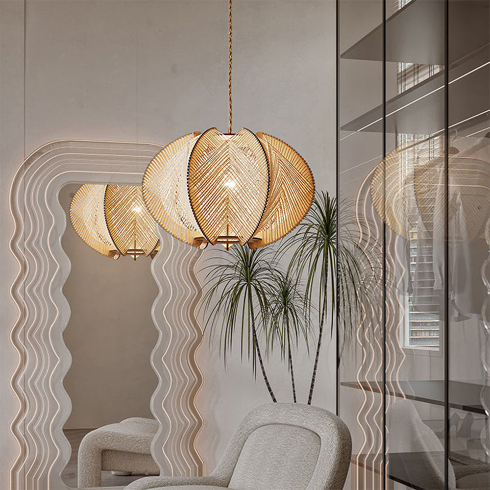 Muto Retro Rond LED Hanglampen Touw Eetkamer Woonkamer