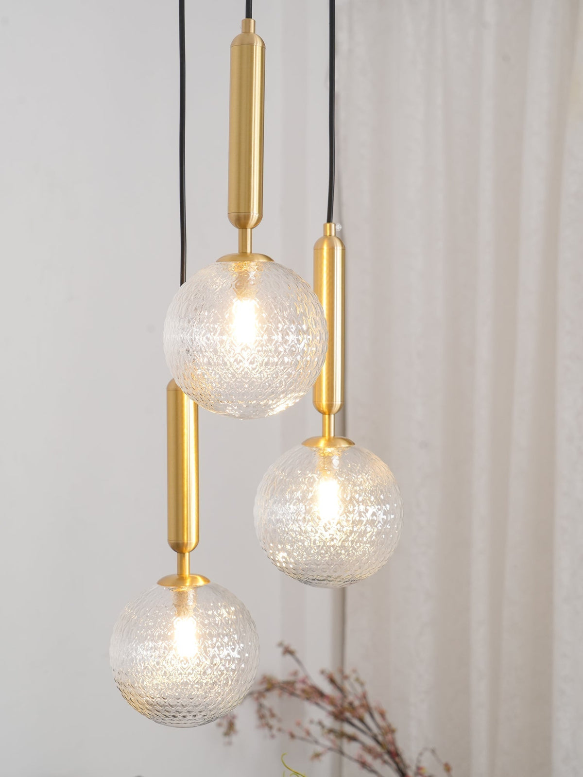 Aurelion Industriële hanglamp van messing