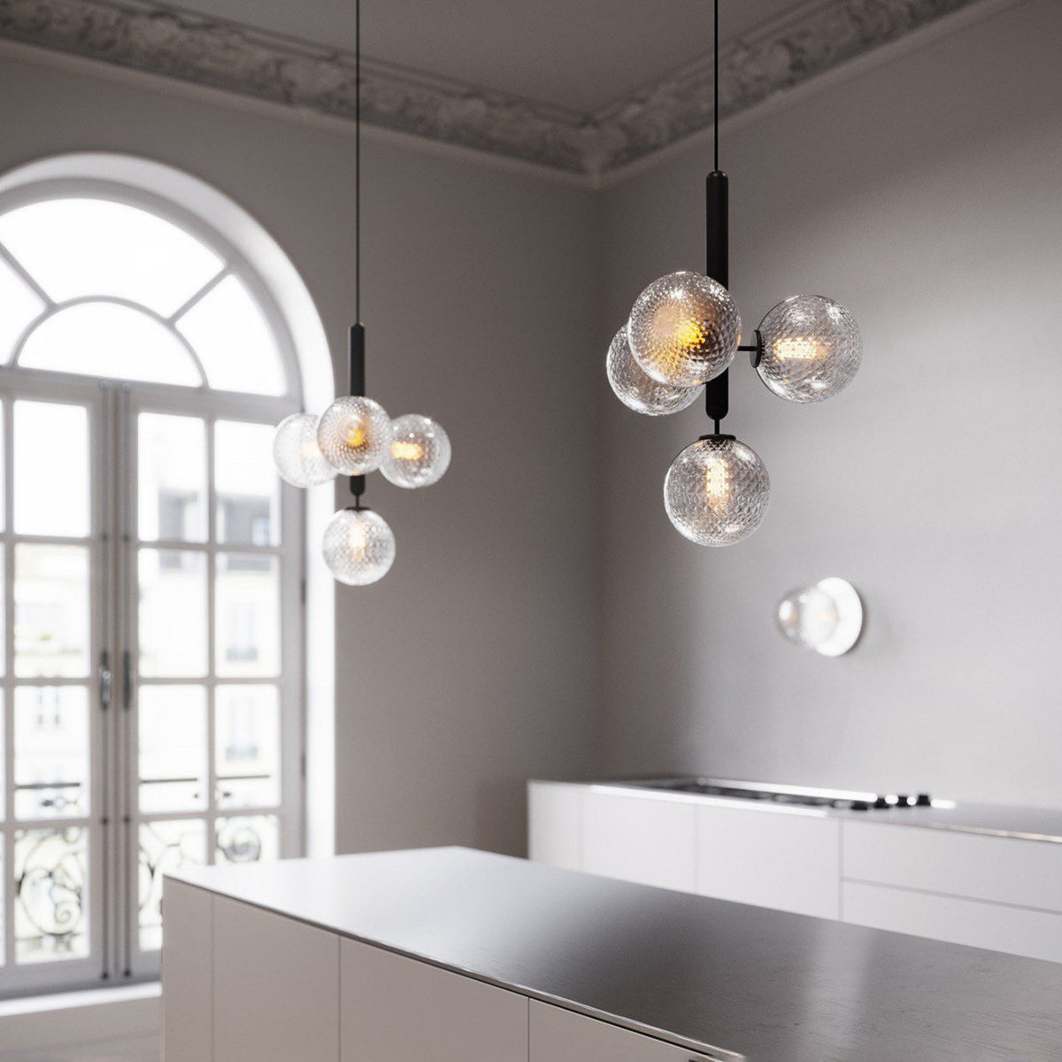 Aurelion Industriële hanglamp van messing