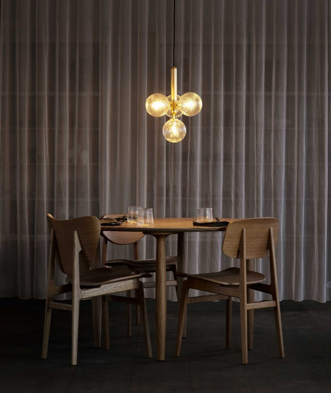 Aurelion Industriële hanglamp van messing