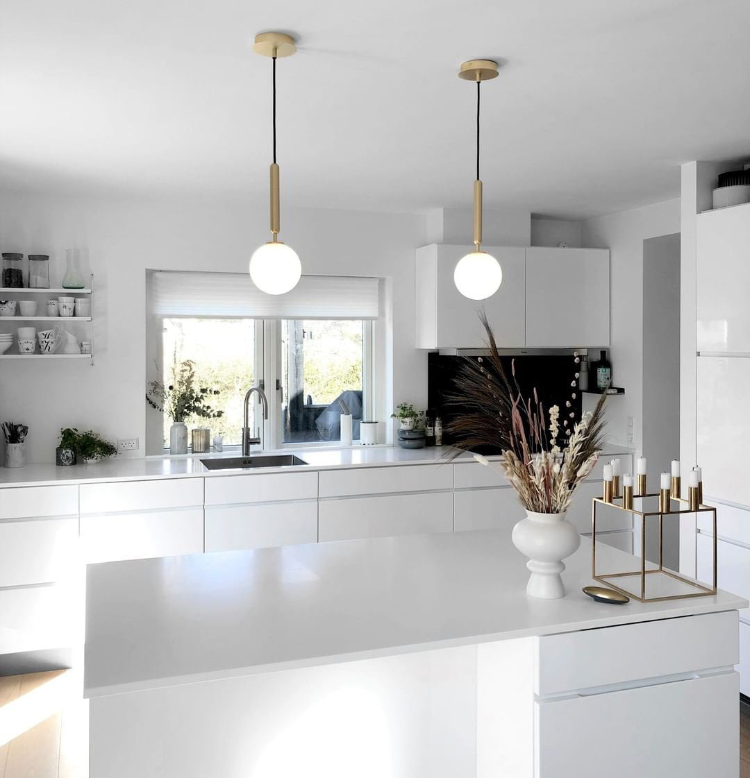 Aurelion Industriële hanglamp van messing
