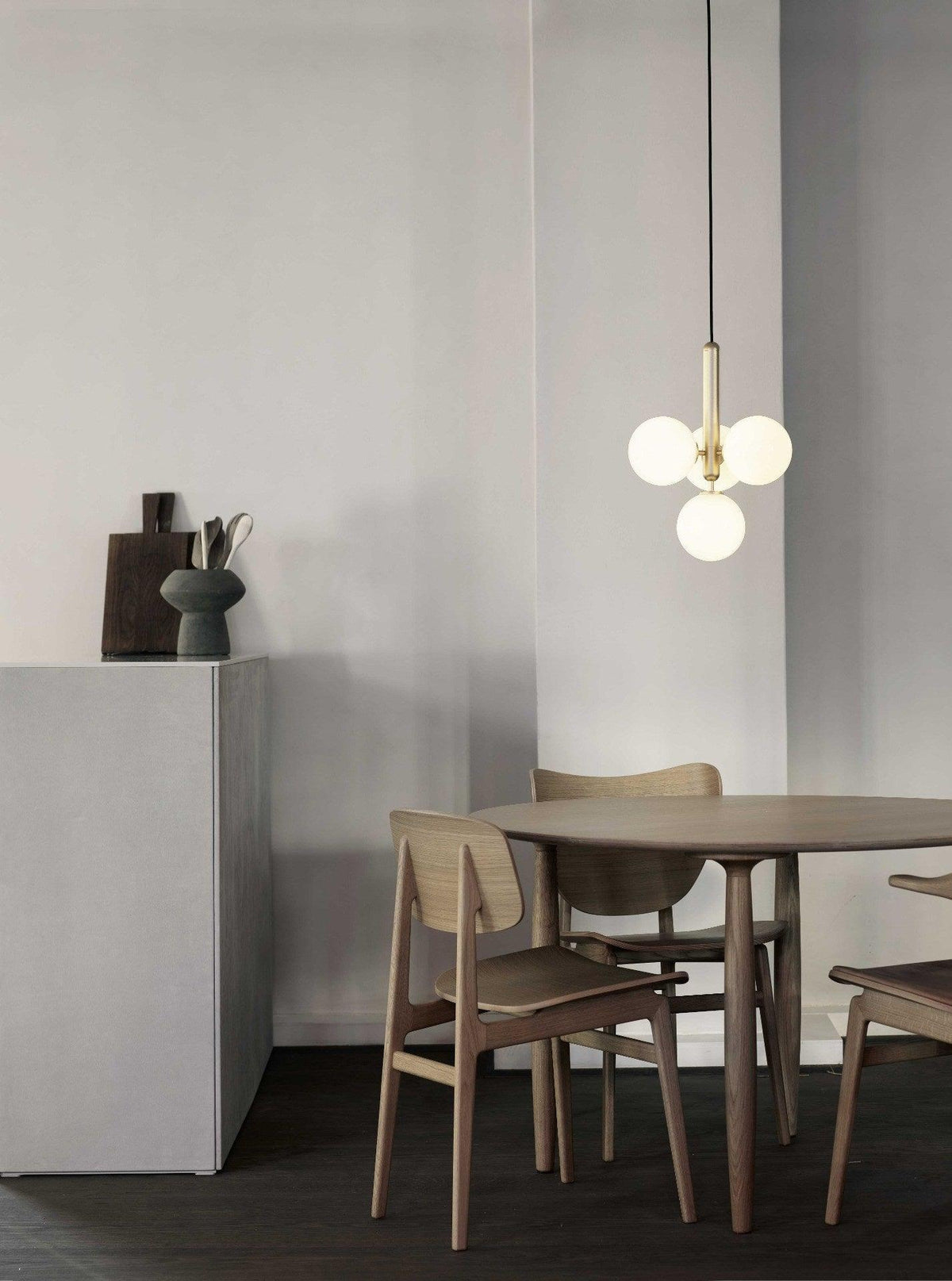 Lioraraya hanglamp met klassieke industriële stijl in glas