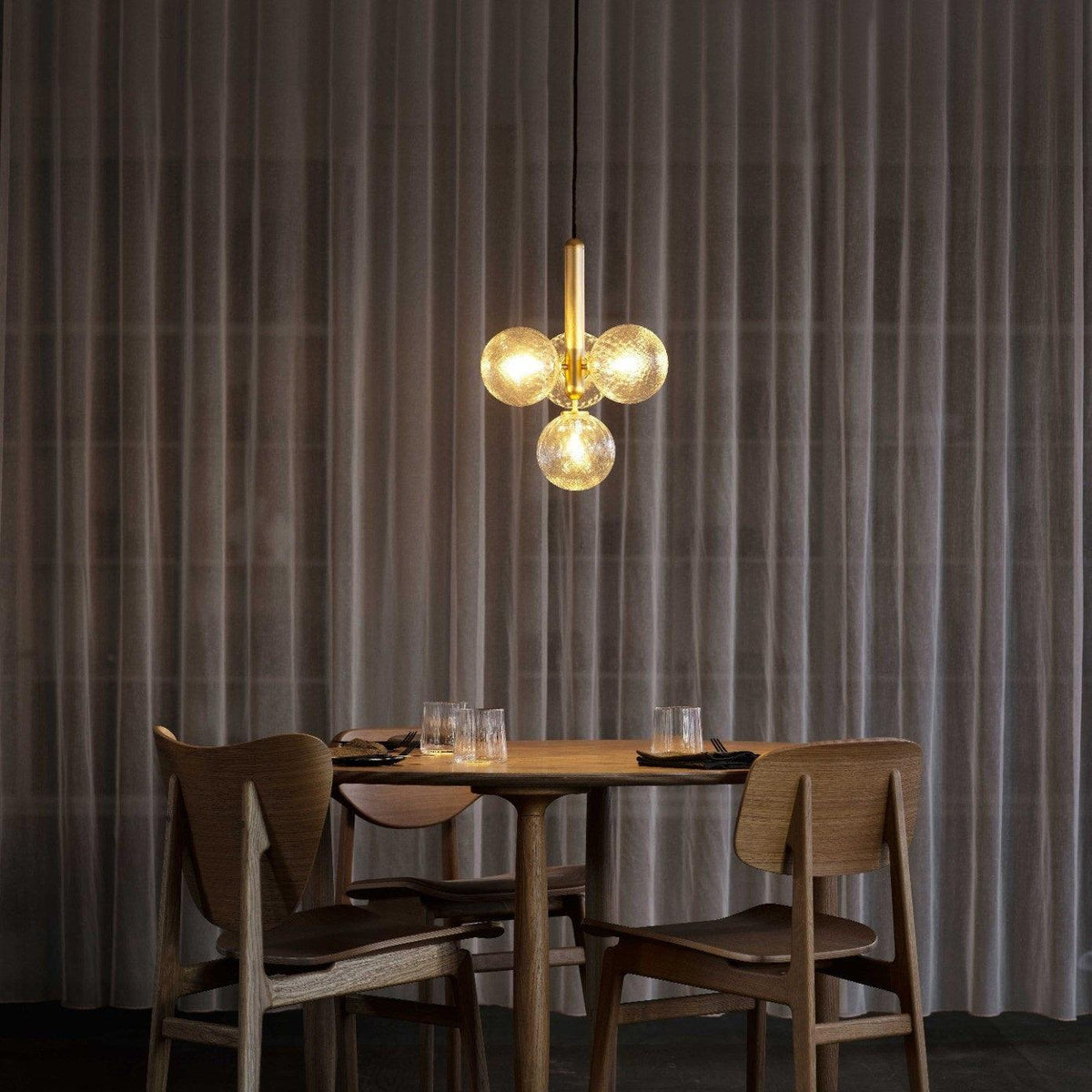 Teloza messing industriële hanglamp